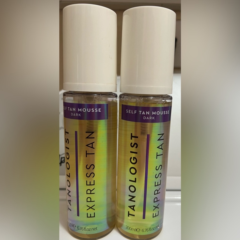 Tanologist Express Self Tan Mousse, Dark Tan Full Size Brand New Sealed!